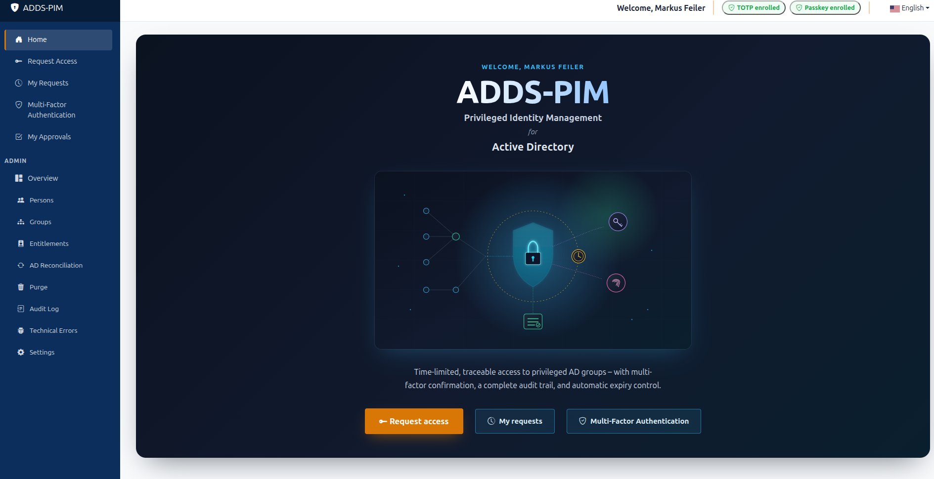 ADDS-PIM start page